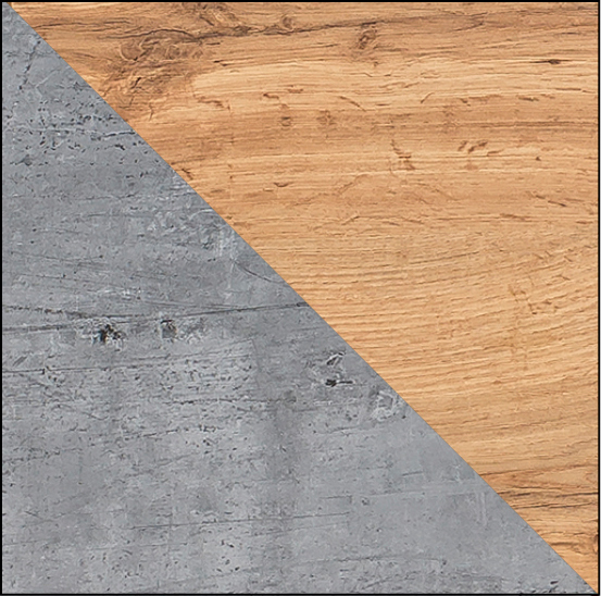 Lofter kolor dąb wotan-beton milenium